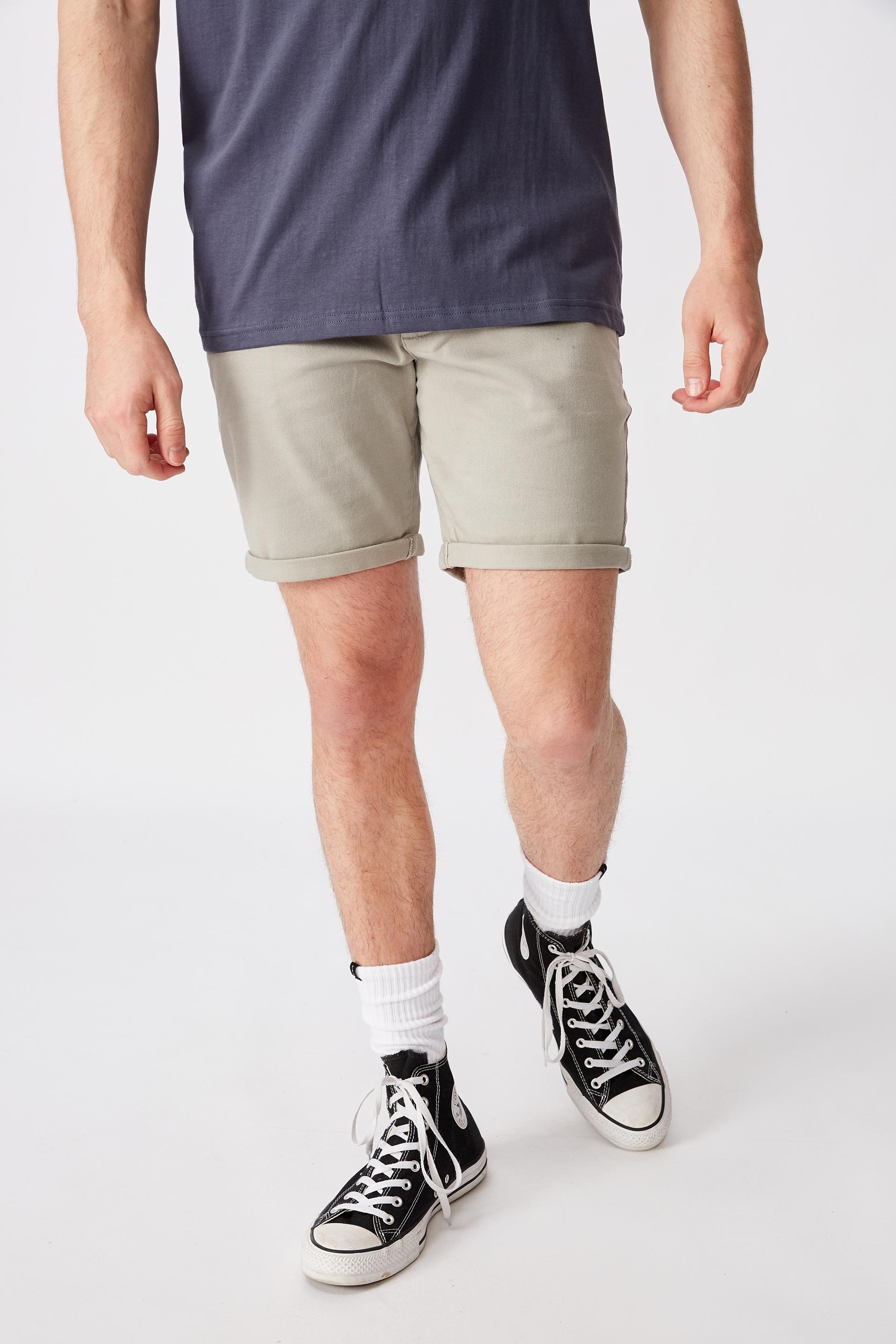 Twill tapered short - grey Factorie Shorts | Superbalist.com