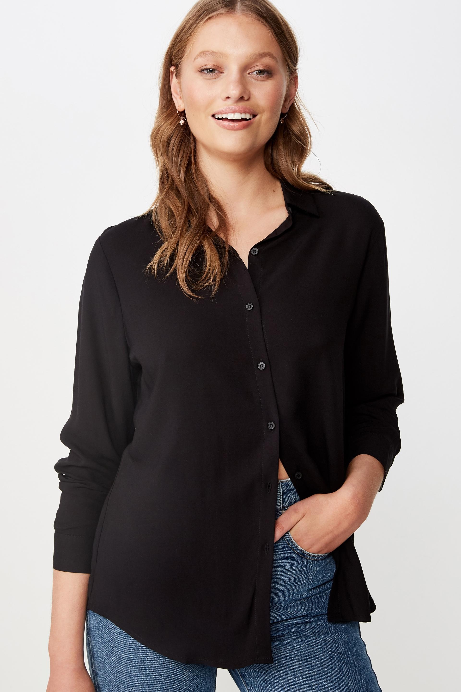 Rachel everyday shirt - black Cotton On Shirts | Superbalist.com