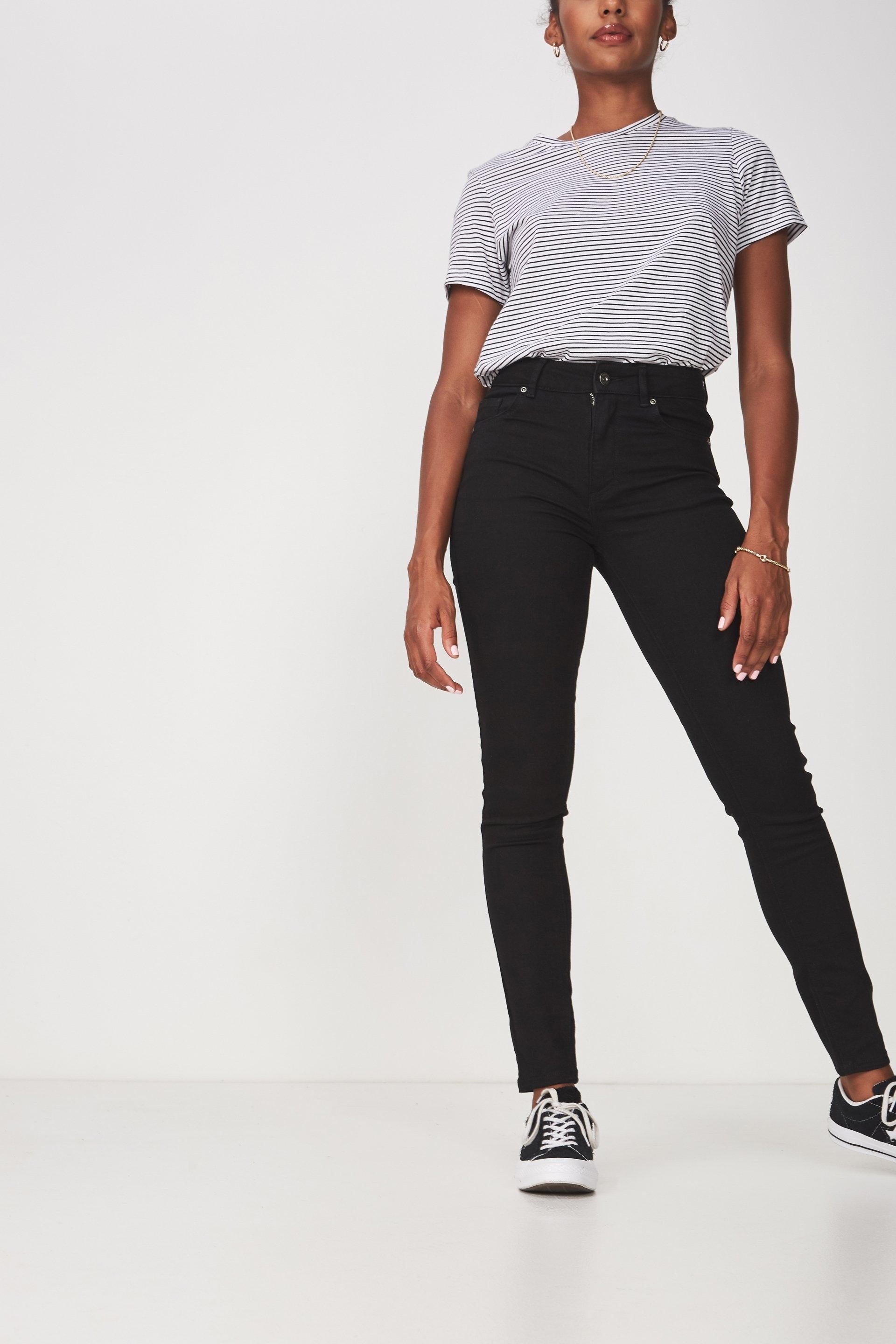 The skinny mid rise jeans - black Factorie Jeans | Superbalist.com