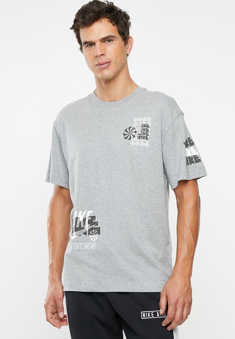 Download Classics 1-vtg short sleeve tee - dark grey heather Nike T ...