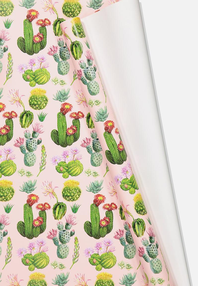 Roll wrap - cactus floral Typo Wrapping & Cards | Superbalist.com