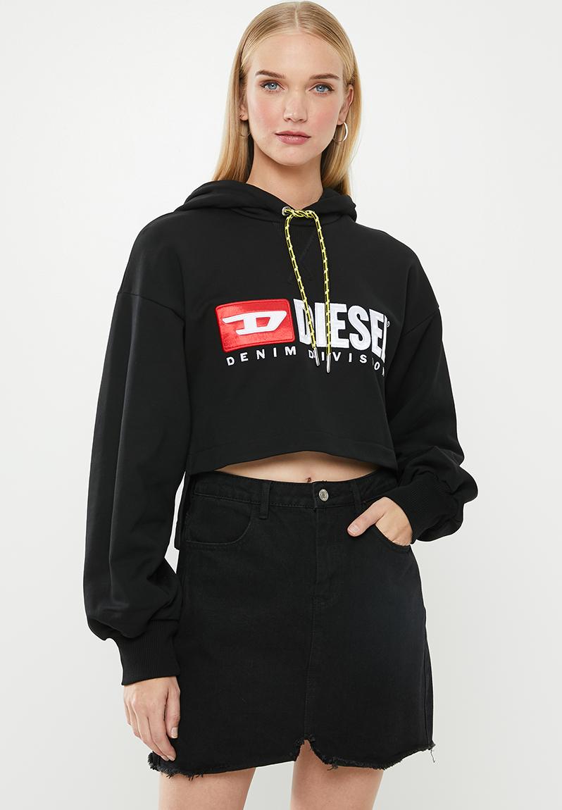 S-division felpa hoodie - black Diesel Hoodies & Sweats | Superbalist.com