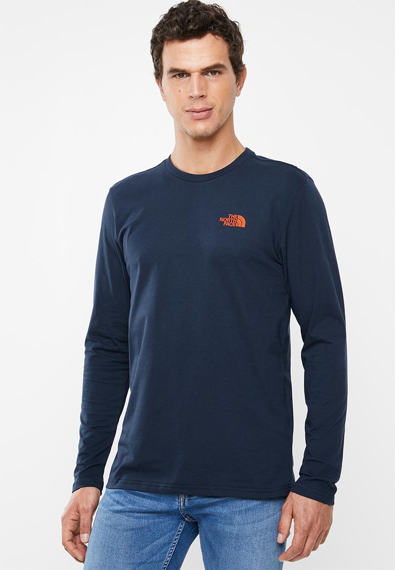 Download Easy long sleeve tee - navy The North Face T-Shirts ...