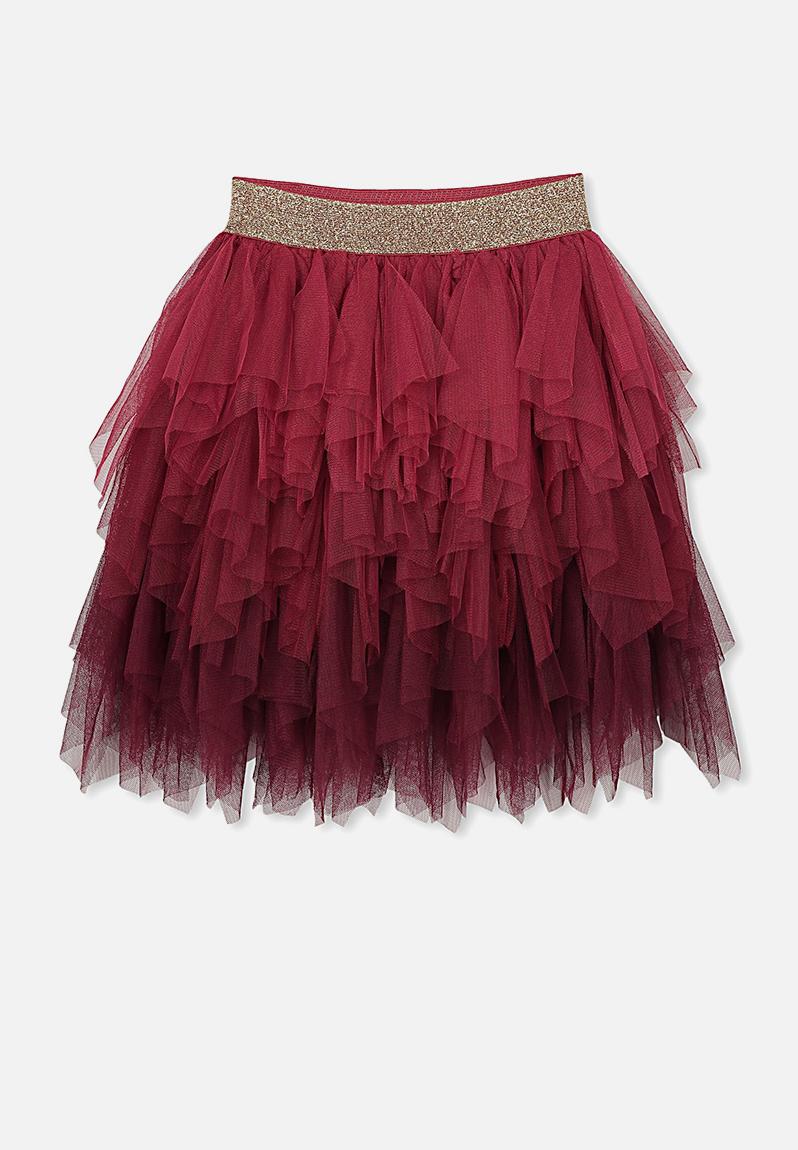 Tori tulle skirt - burgundy Cotton On Dresses & Skirts | Superbalist.com