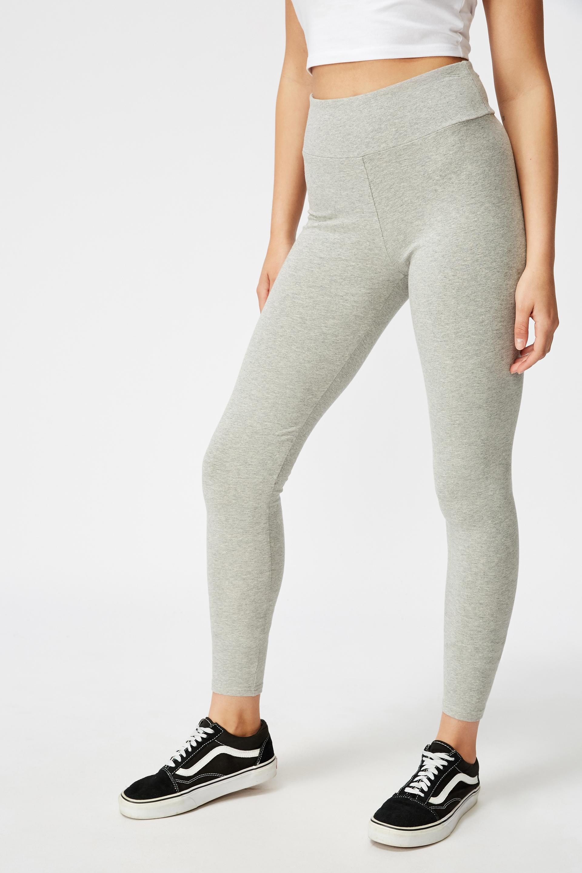 High waisted legging - grey marle Cotton On Trousers | Superbalist.com