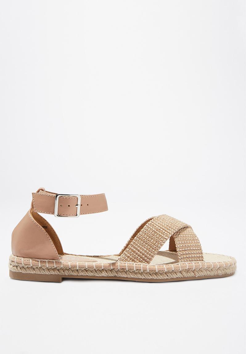 Annie crossover espadrille - neutral Cotton On Sandals & Flip Flops ...