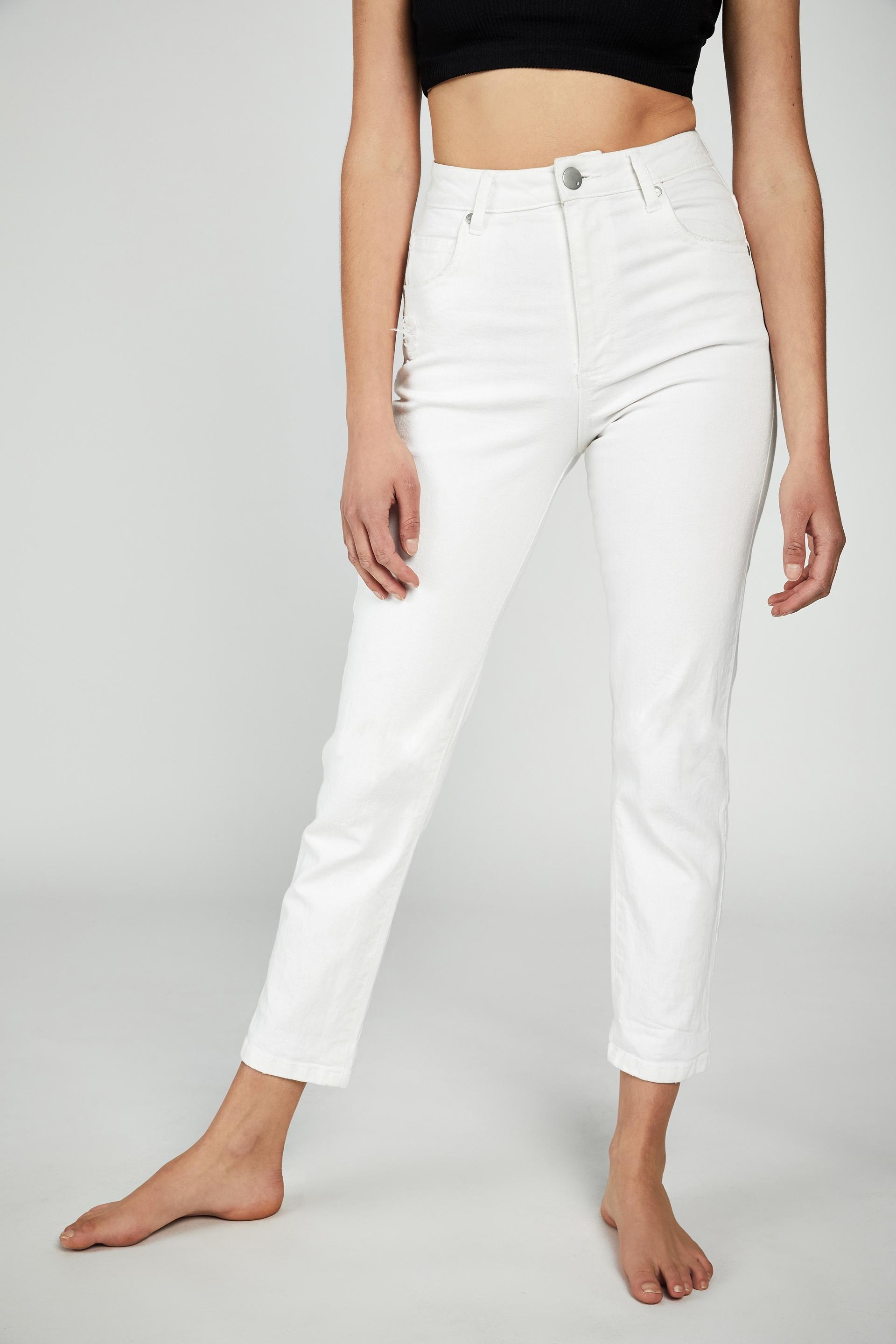 Stretch mom jeans - vintage white Cotton On Jeans | Superbalist.com