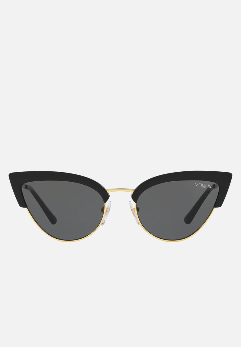 Vogue-VO5212S cat eye 55mm- Black & Gold Vogue Eyewear Eyewear ...