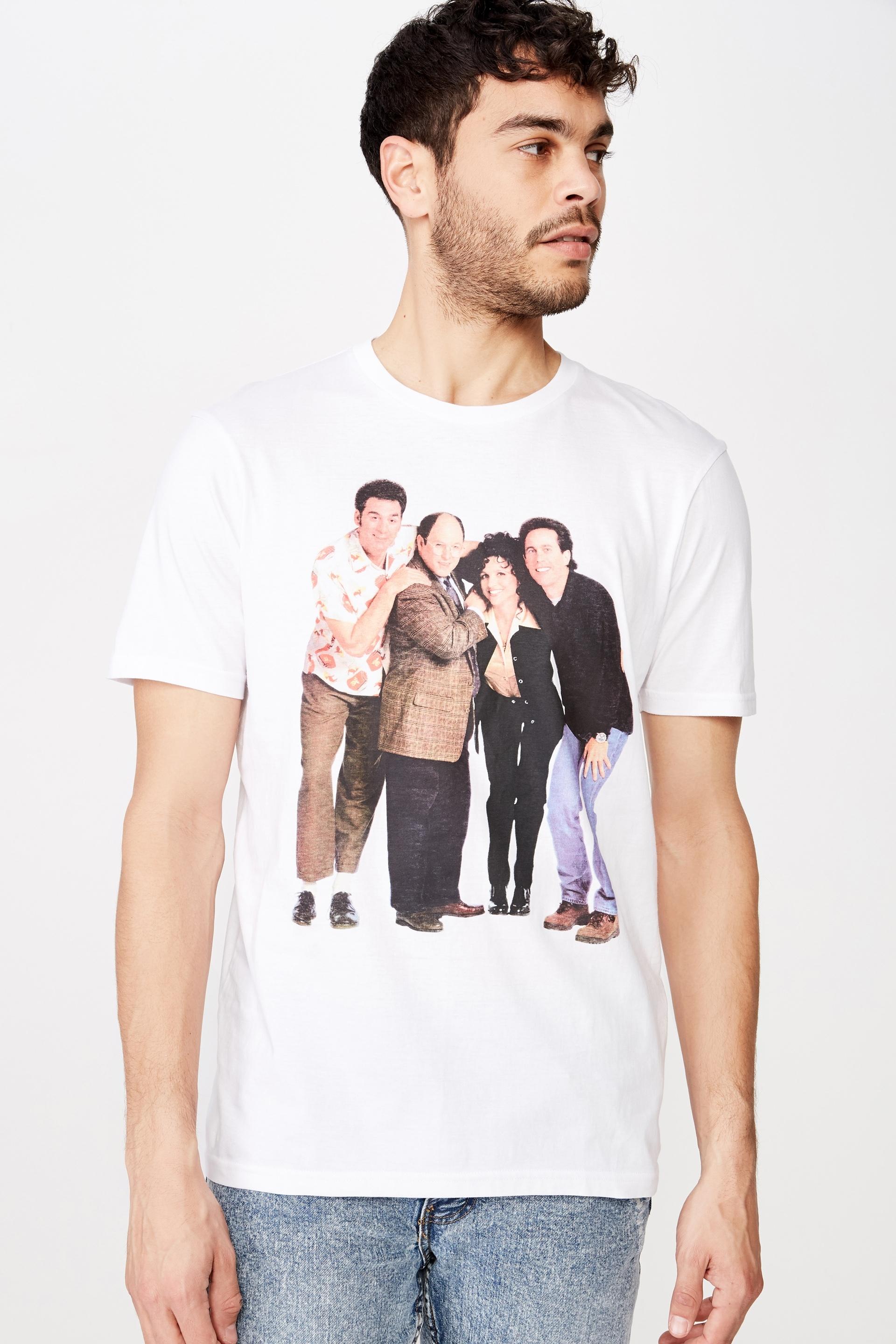 Seinfeld - standin collab t-shirt - whte Cotton On T-Shirts & Vests ...