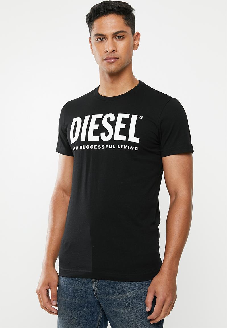 T-diego-logo maglietta - black Diesel T-Shirts & Vests | Superbalist.com