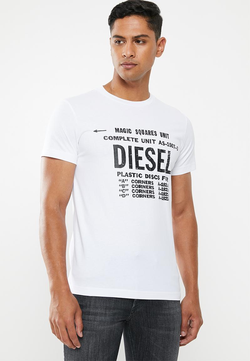 T-diego-b6 maglietta - white Diesel T-Shirts & Vests | Superbalist.com