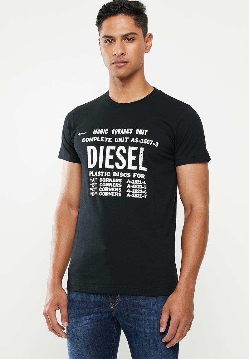T-diego-b6 maglietta - black Diesel T-Shirts & Vests | Superbalist.com