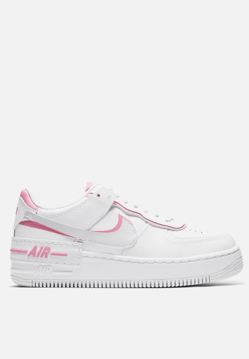 Nike AF1 Shadow - CI0919-102 - white/white-magic flamingo Nike Sneakers ...