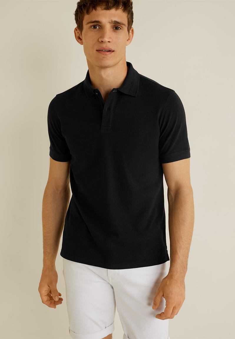 Rea polo - black MANGO T-Shirts & Vests | Superbalist.com