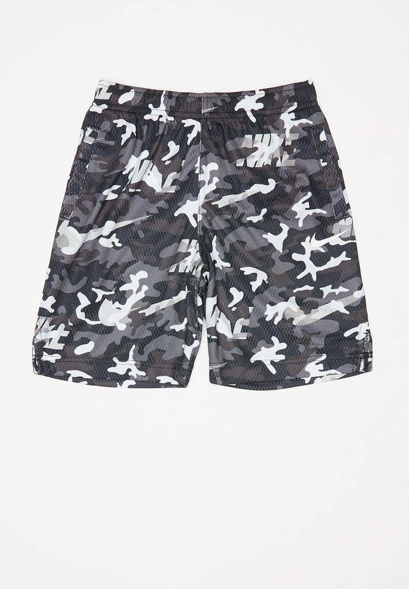 nike white camo shorts