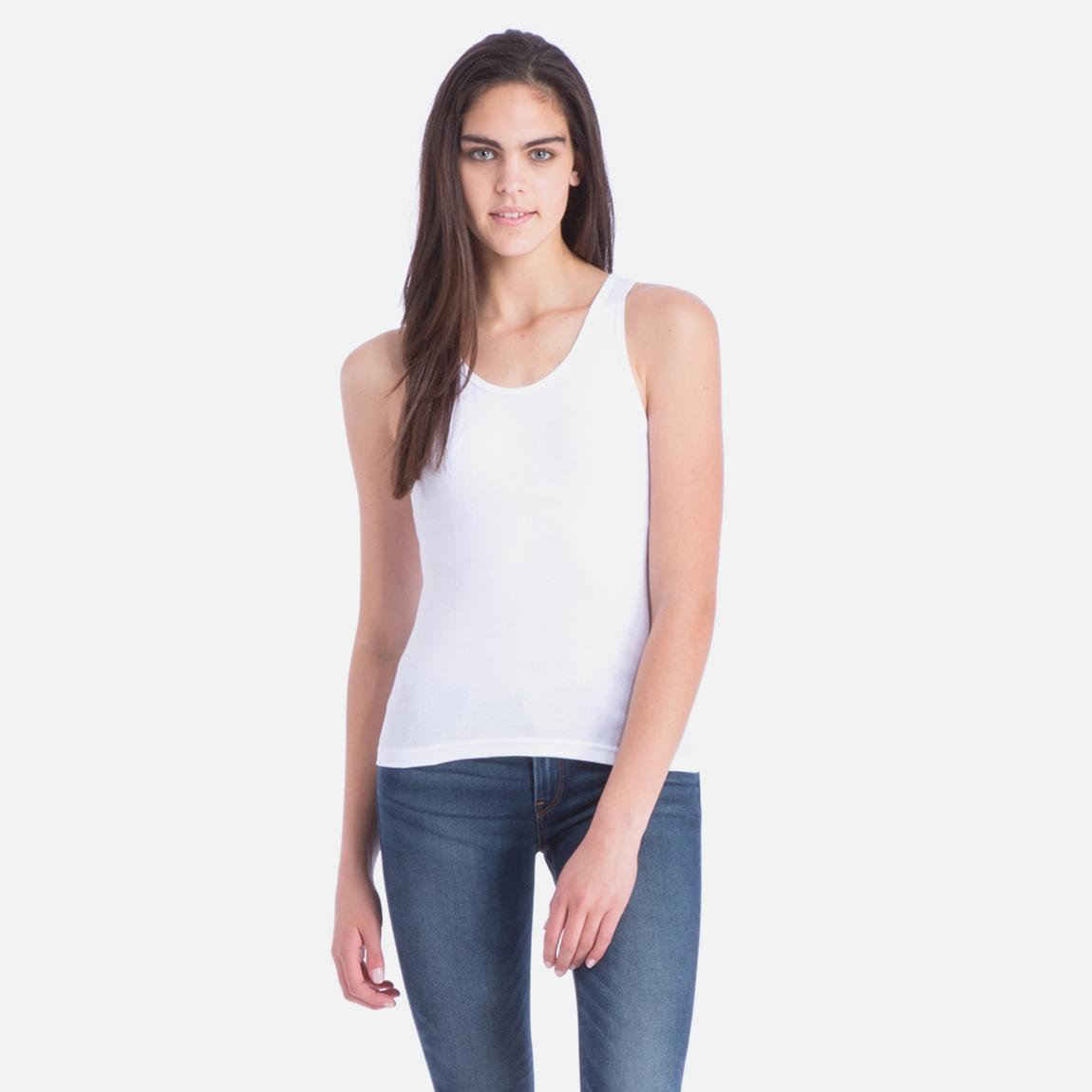 Baby Rib Tank - White American Apparel T-Shirts, Vests & Camis ...