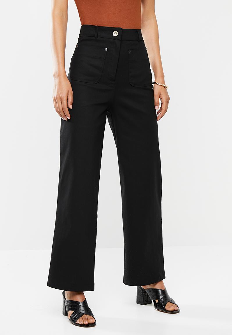 women's high waisted sailor pants