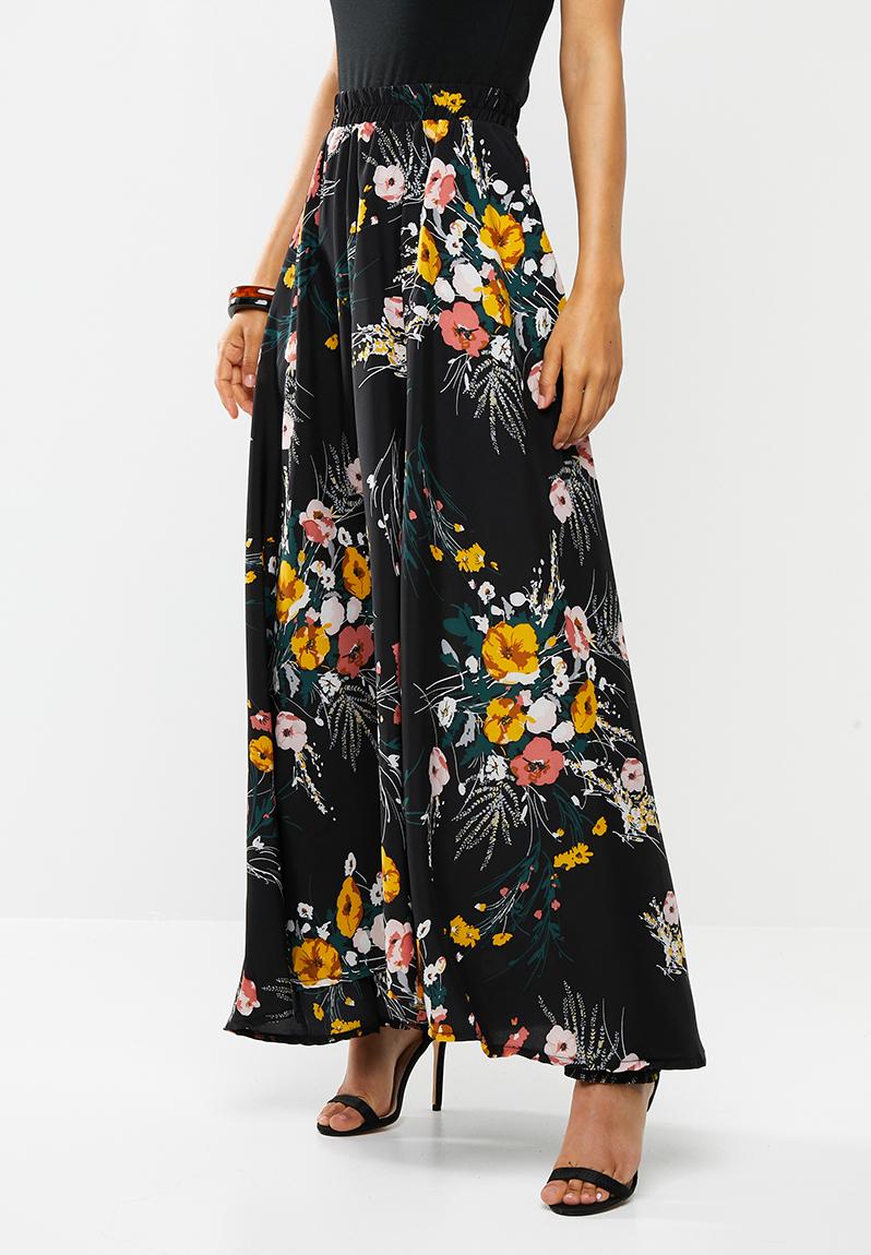 Full Volume Skirt With Side Pockets - Floral Me&B Skirts | Superbalist.com