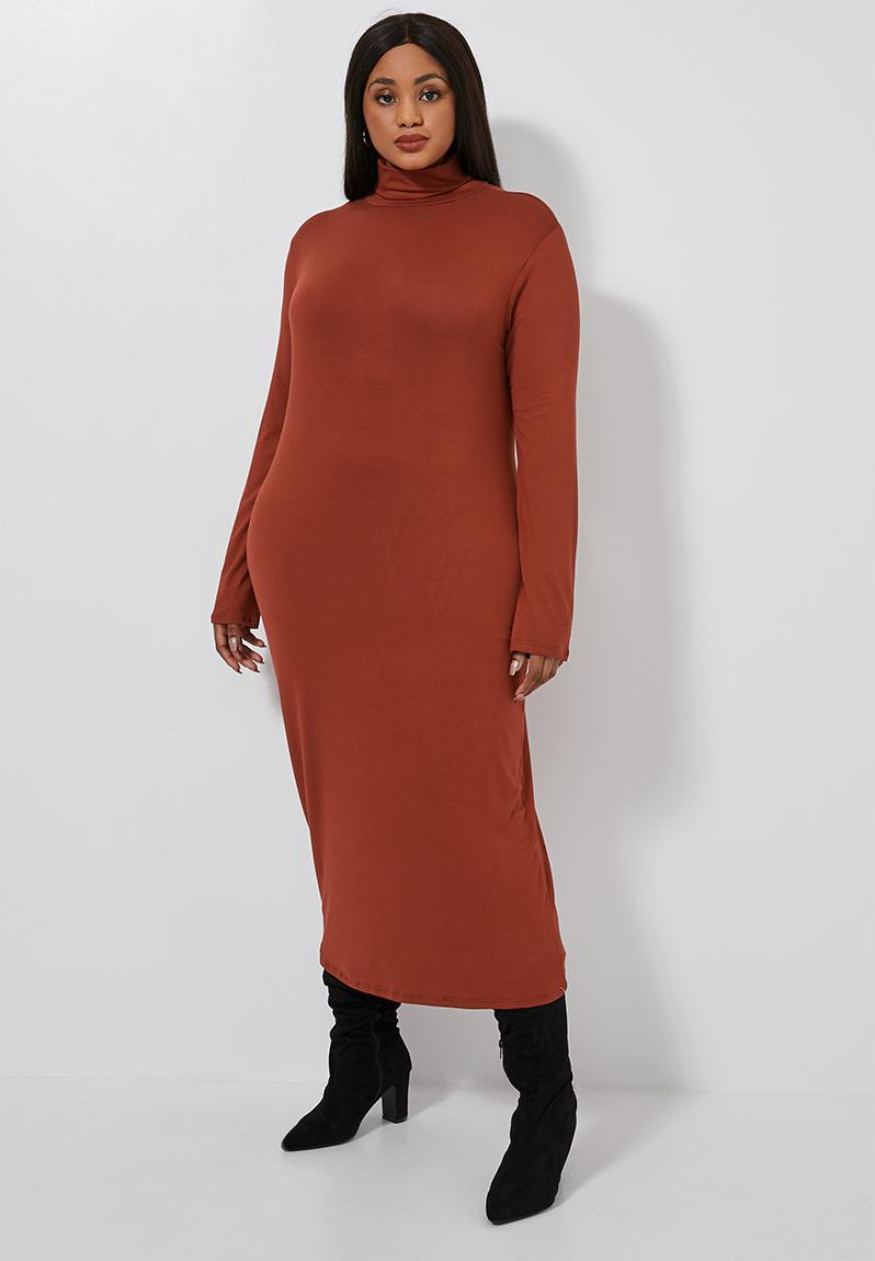 polo neck dresses