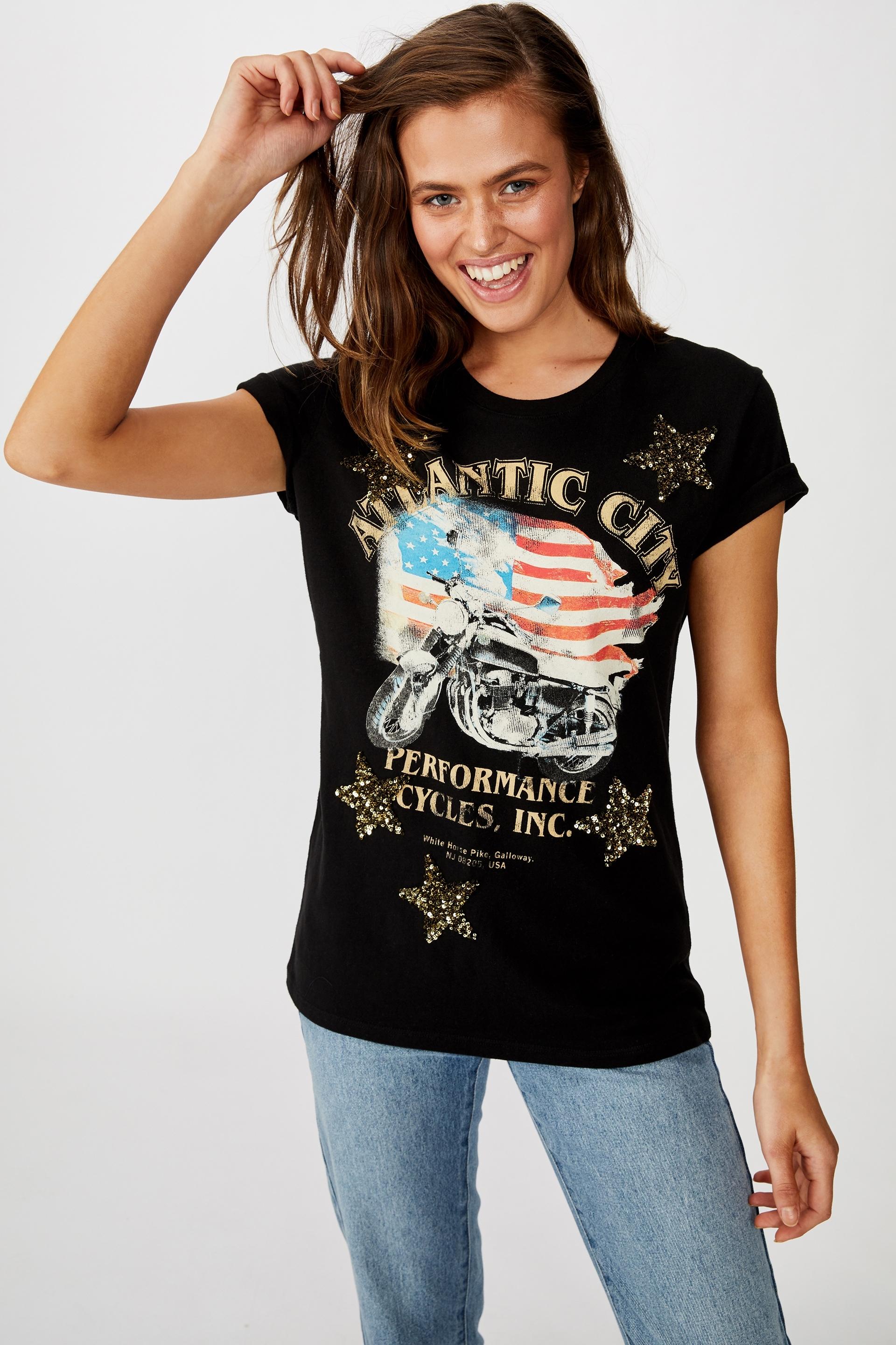 Women's Black Graphic T Shirts at Blaine Petit blog