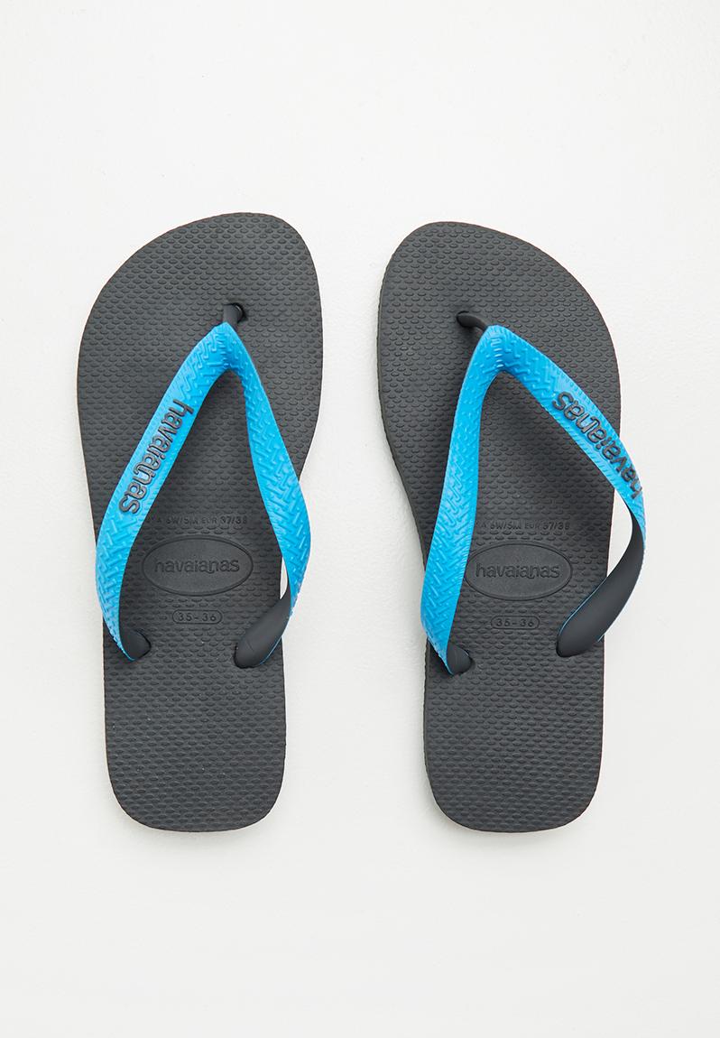 turquoise havaianas flip flops