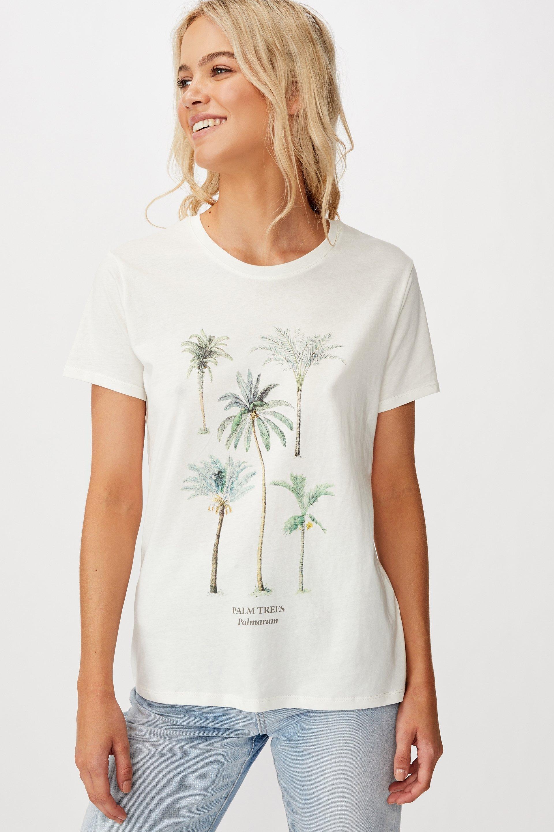 Classic arts T-shirt palm tree - gardenia Cotton On T-Shirts, Vests ...