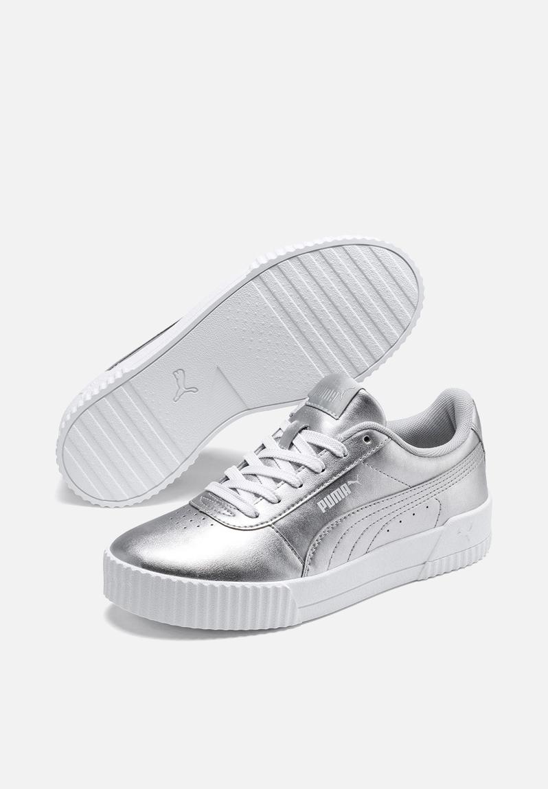 Carina metallic - 37285201 - puma silver-puma silver PUMA Sneakers ...