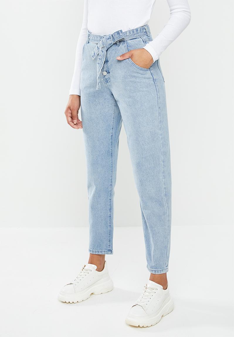 tie waist jeans