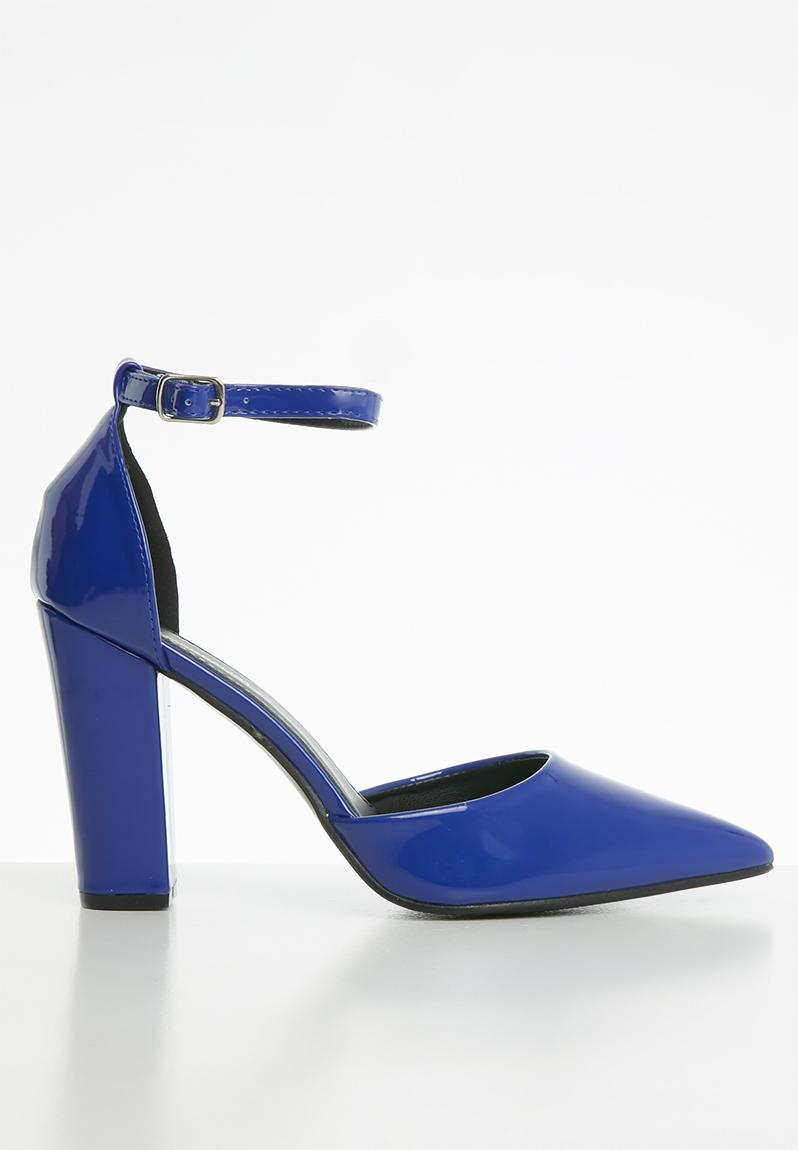 Rumi block court heel - blue Superbalist Heels | Superbalist.com