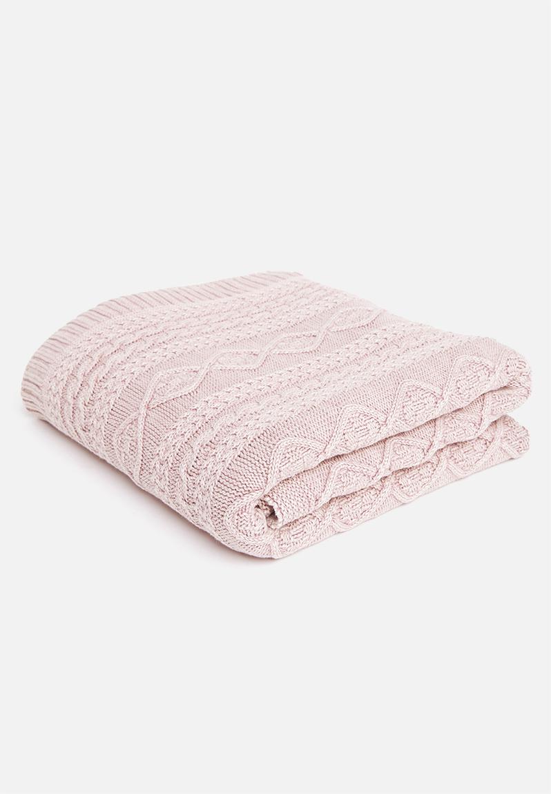 Ida throw - pink Sixth Floor Blankets, Quilts & Throws | Superbalist.com