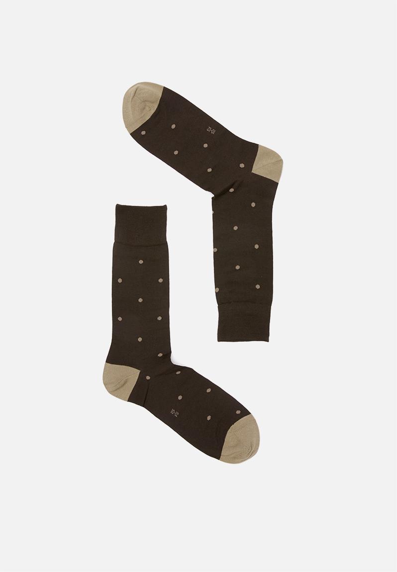 Dot sock - brown Falke Socks | Superbalist.com