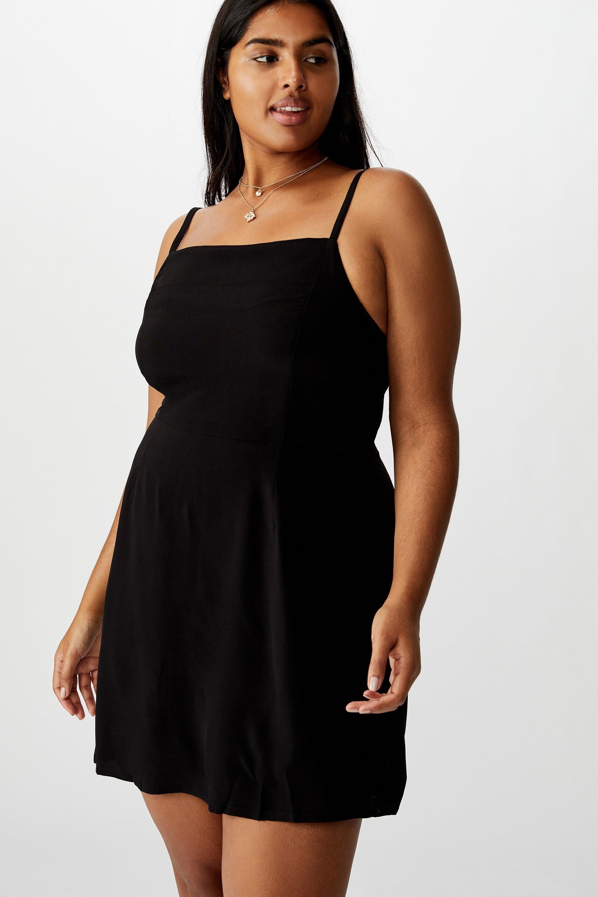 Curve woven kendall dress - black Cotton On Dresses | Superbalist.com
