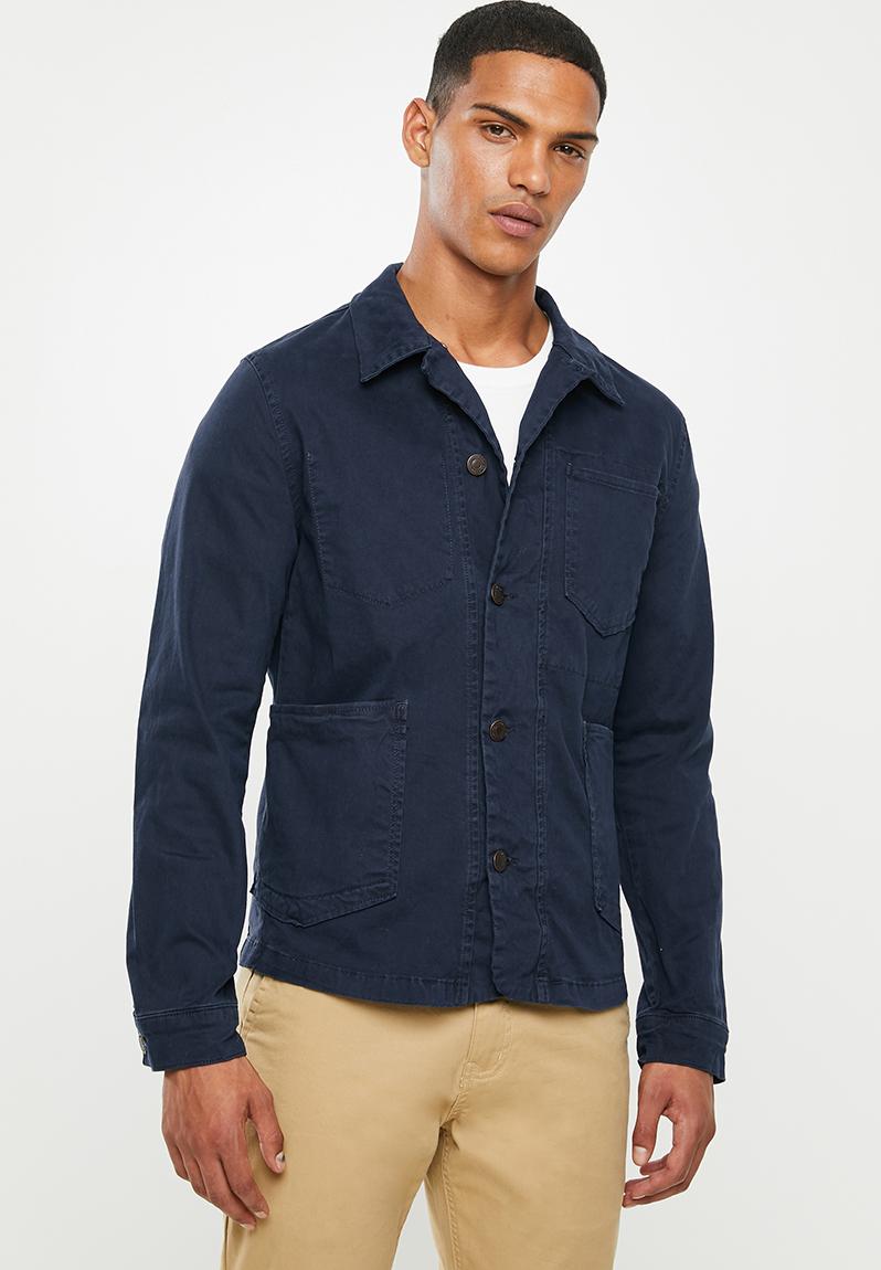 Tokyo cotton jacket - navy blazer Selected Homme Jackets & Blazers ...