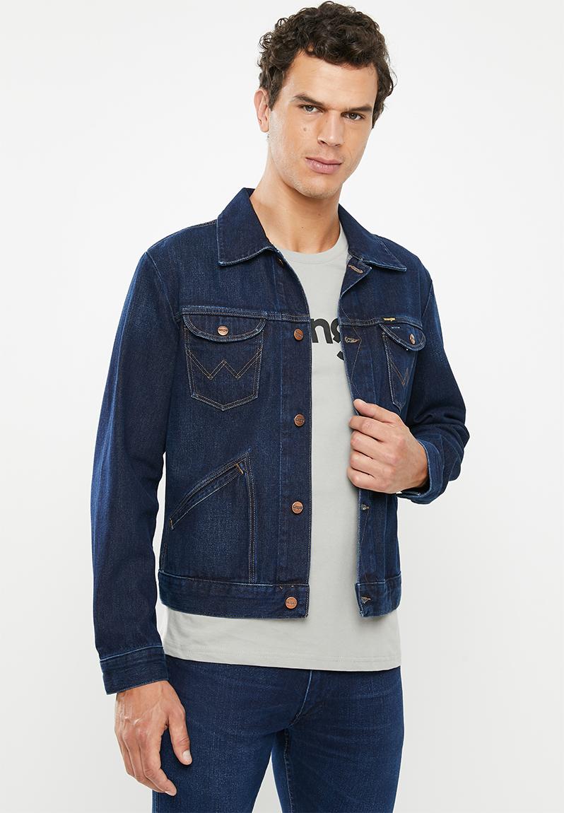 Denim regular fit jacket - blue1 Wrangler Jackets | Superbalist.com