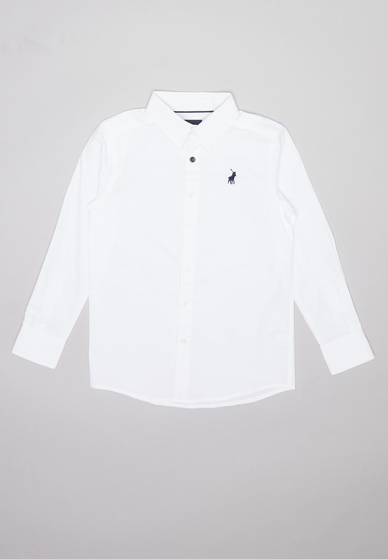 Nicholas long sleeve shirt - white POLO Tops | Superbalist.com