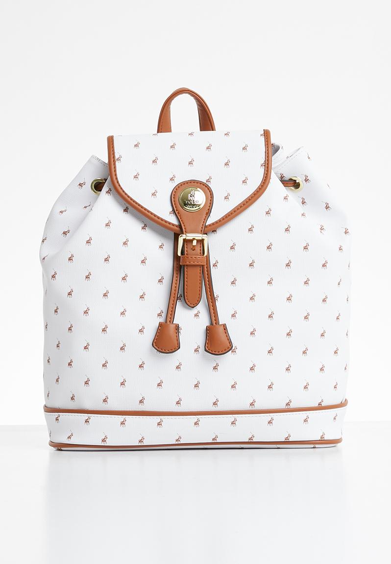 Ascot backpack - white POLO Bags & Purses | Superbalist.com