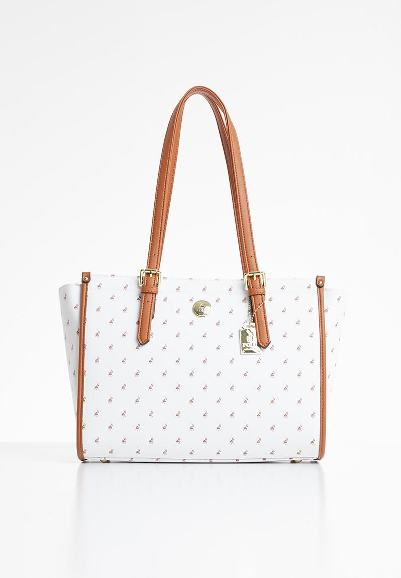 white polo purse