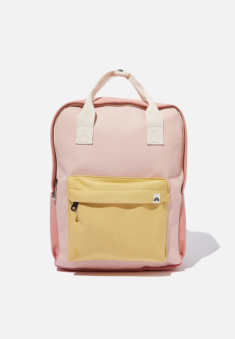 pink backpacks for school