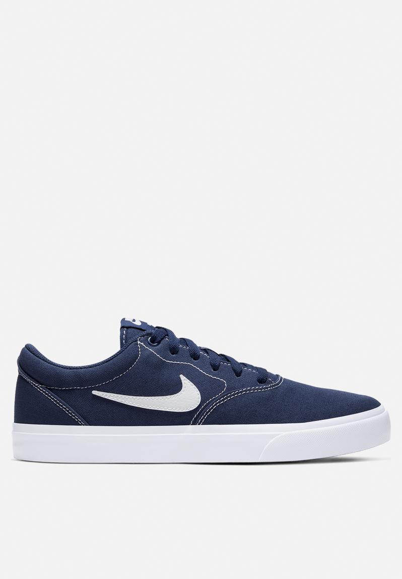 Nike SB Charge Canvas - CD6279-402 - midnight navy / white Nike ...