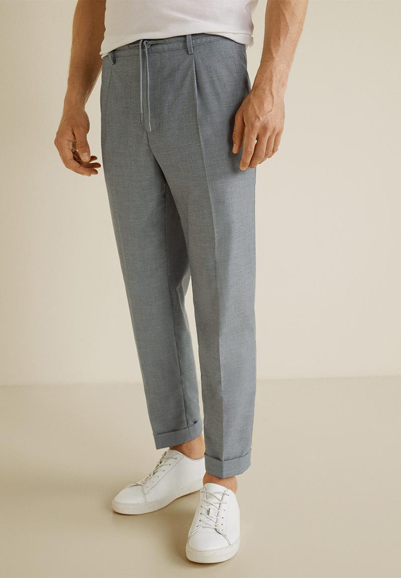 Nolan pants - grey MANGO Formal Pants | Superbalist.com