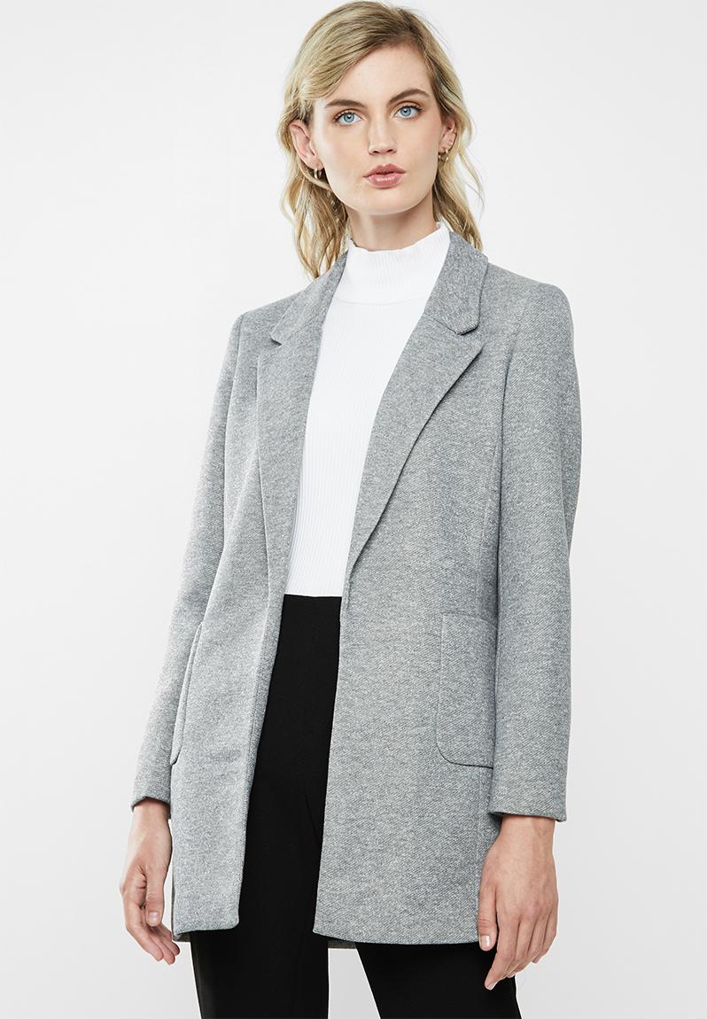 Baker light blazer - light grey ONLY Coats | Superbalist.com