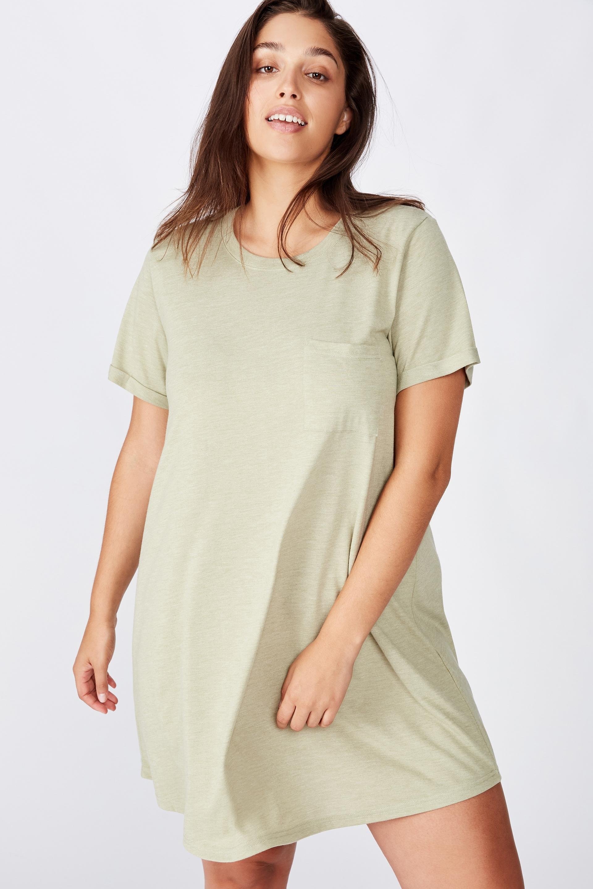 third form bloom relaxed tee dress