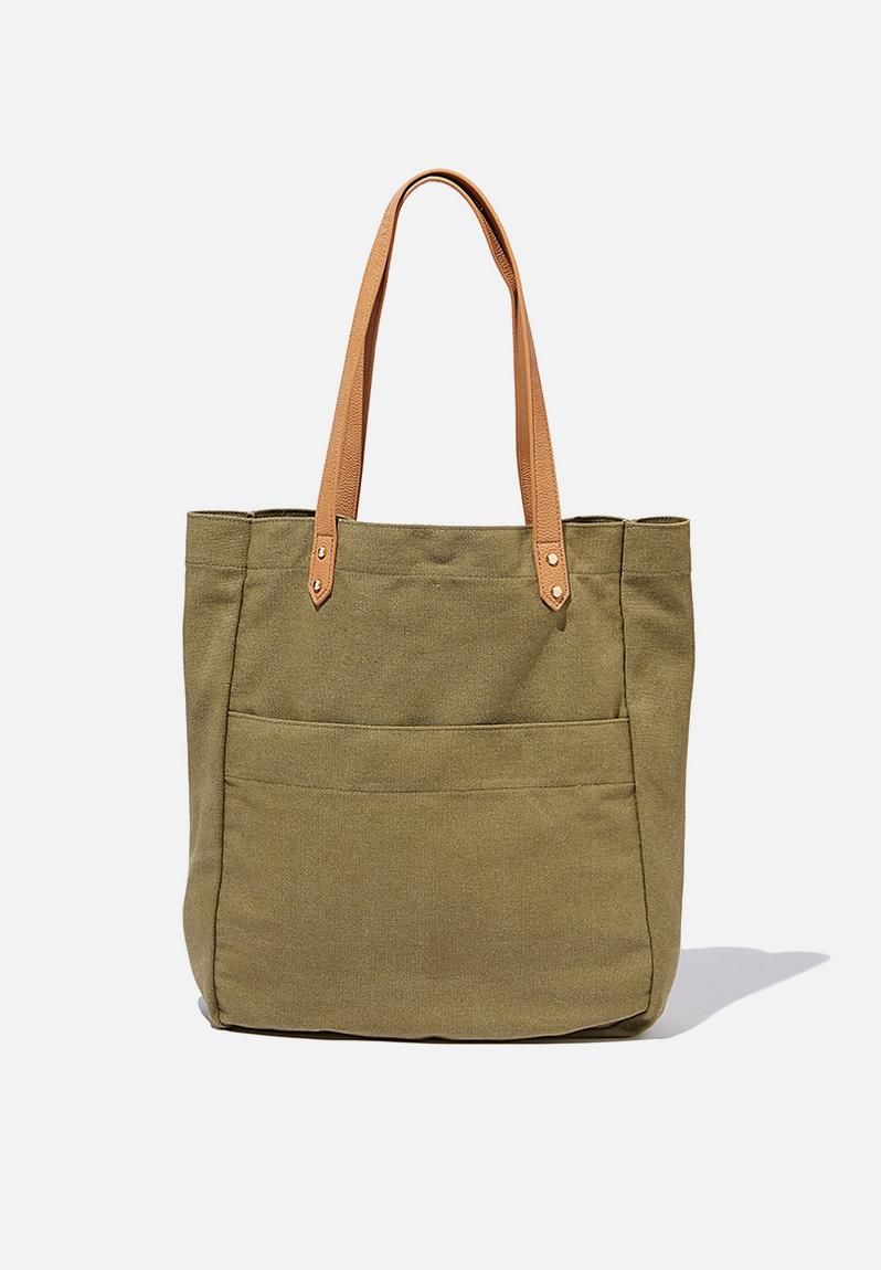 Olive carryall tote bag - khaki Rubi Bags & Purses | Superbalist.com