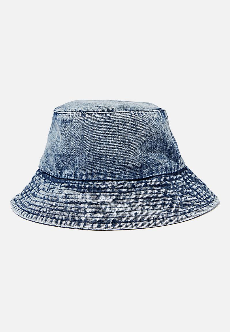 Bianca bucket hat - washed denim Rubi Headwear | Superbalist.com