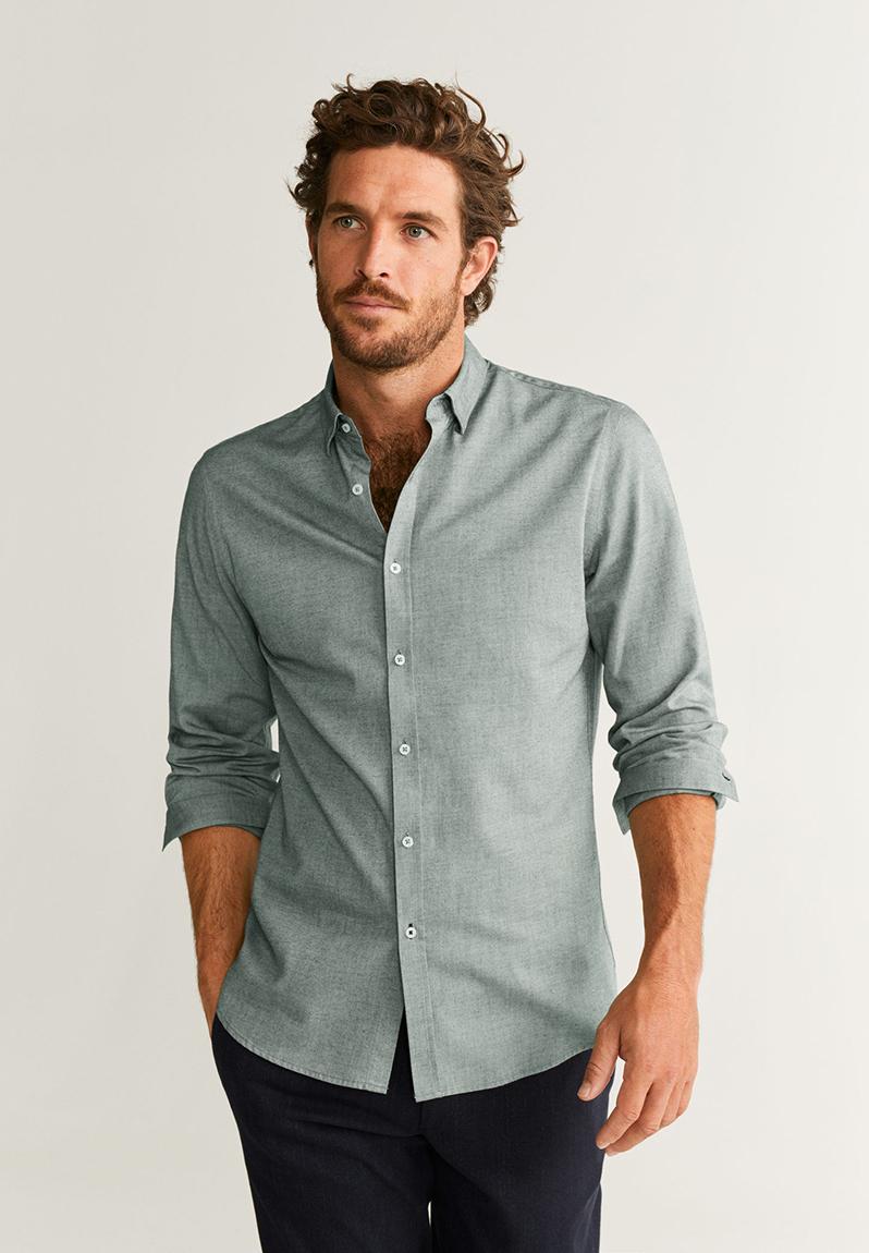 Twill shirts - green MANGO Formal Shirts | Superbalist.com