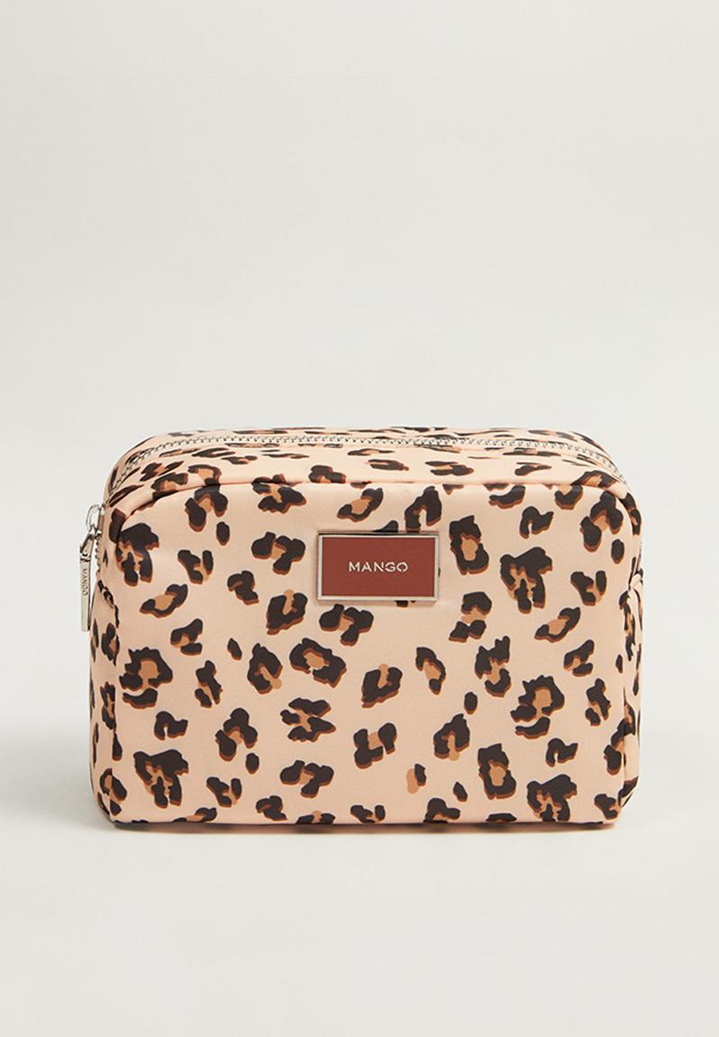 mango leopard bag