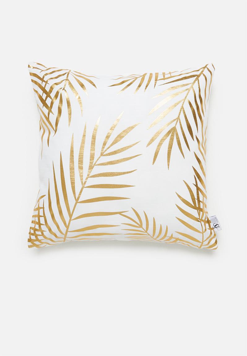 gold cushions