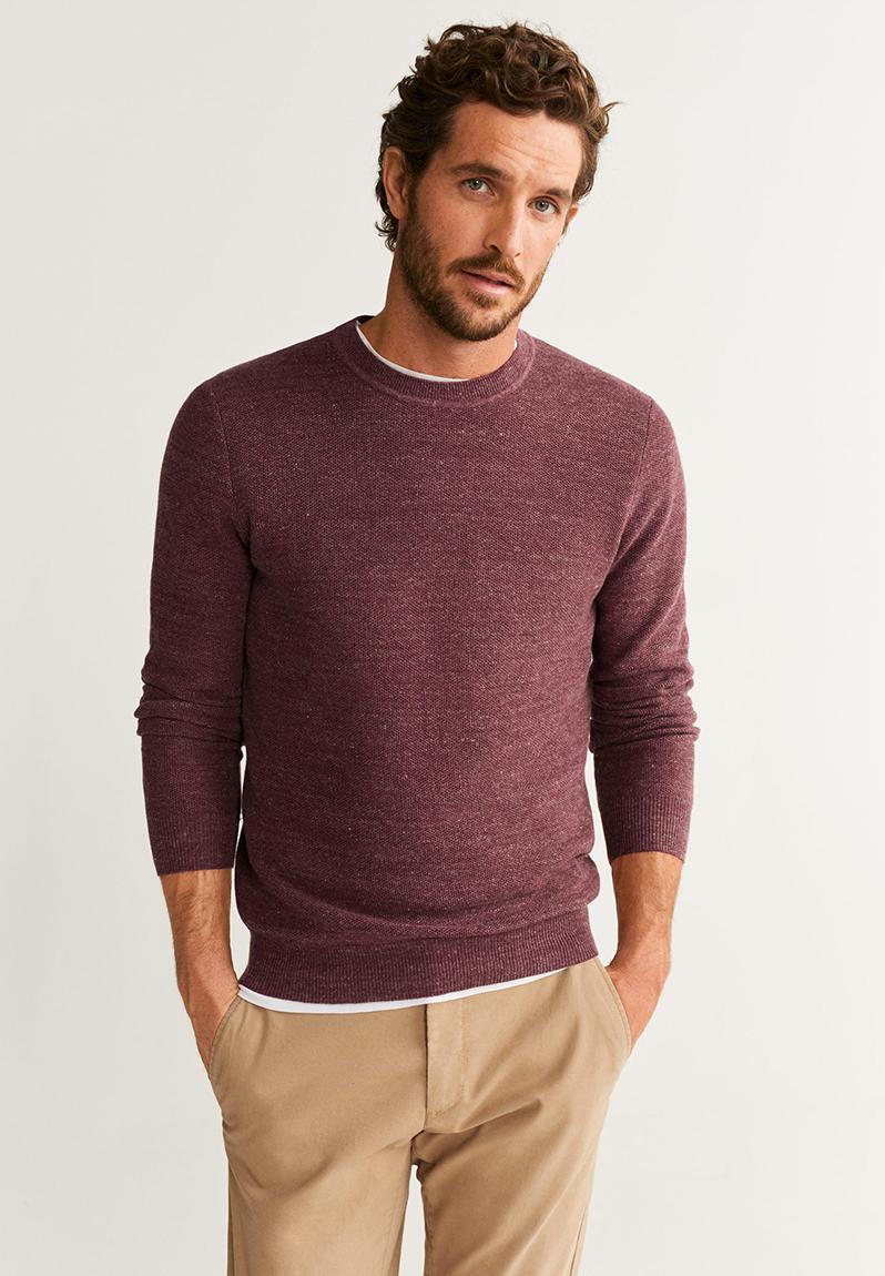 Third jersey - burgundy MANGO Knitwear | Superbalist.com