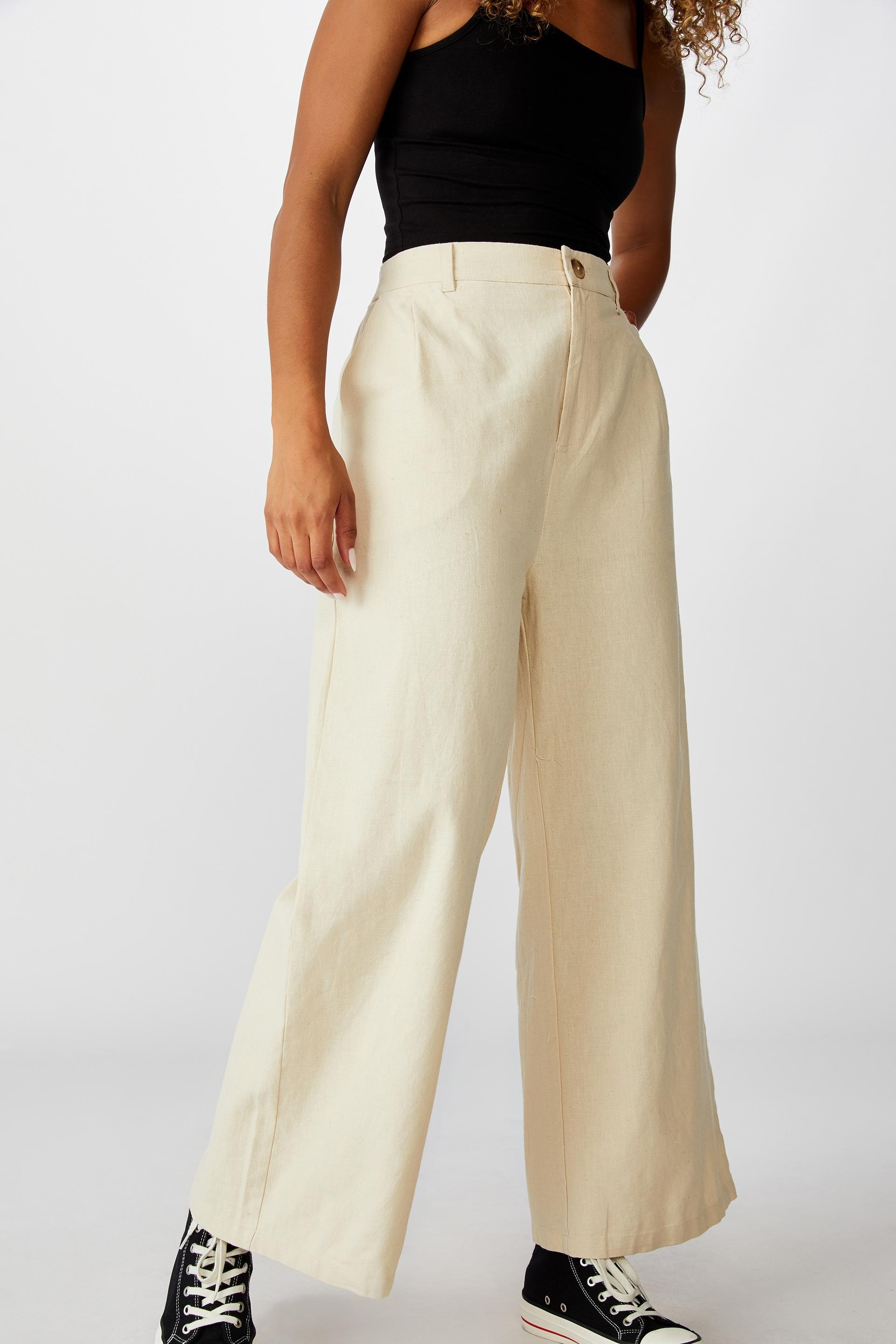 Naomi wide leg - parchment Cotton On Trousers | Superbalist.com