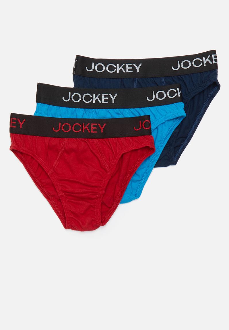 3 pack plain boys jockey briefs - multi Jockey Sleepwear & Underwear ...